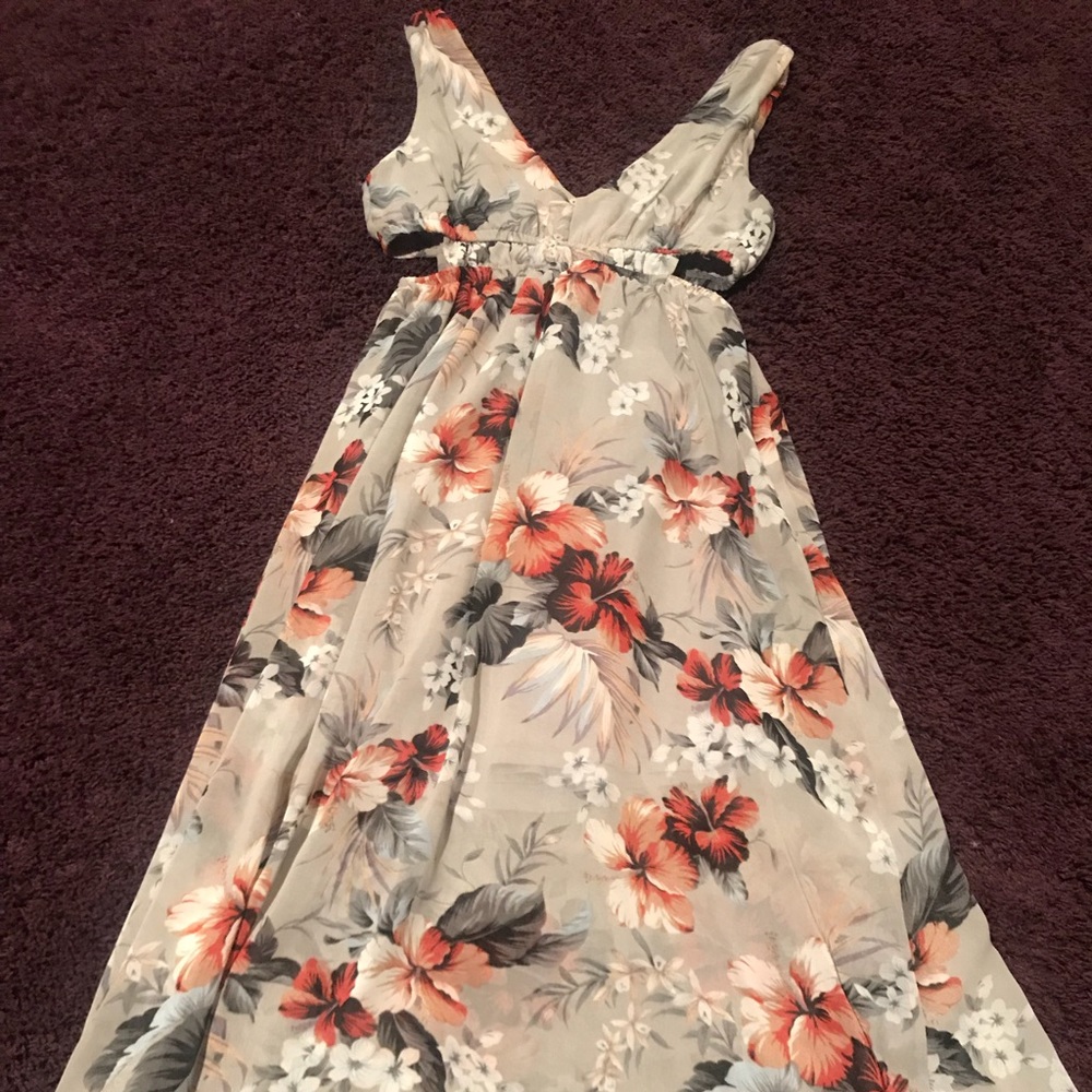 Flower spring dress